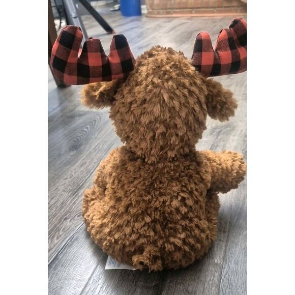 BAB Build A Bear Hal the Christmas Moose Winter Wishes Stuffed Animal Plush - Picture 2 of 6